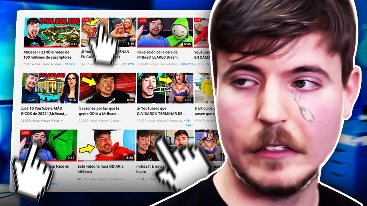 Este YouTuber Hace Clickbait Con MrBeast