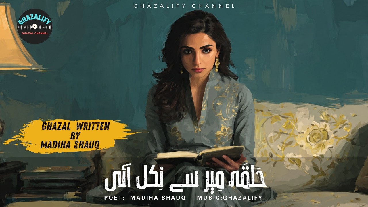A Ghazal That Feels Like Hidden Emotions | حلقۂ میر سے نکل آئی | Madiha Shauq x Ghazalify