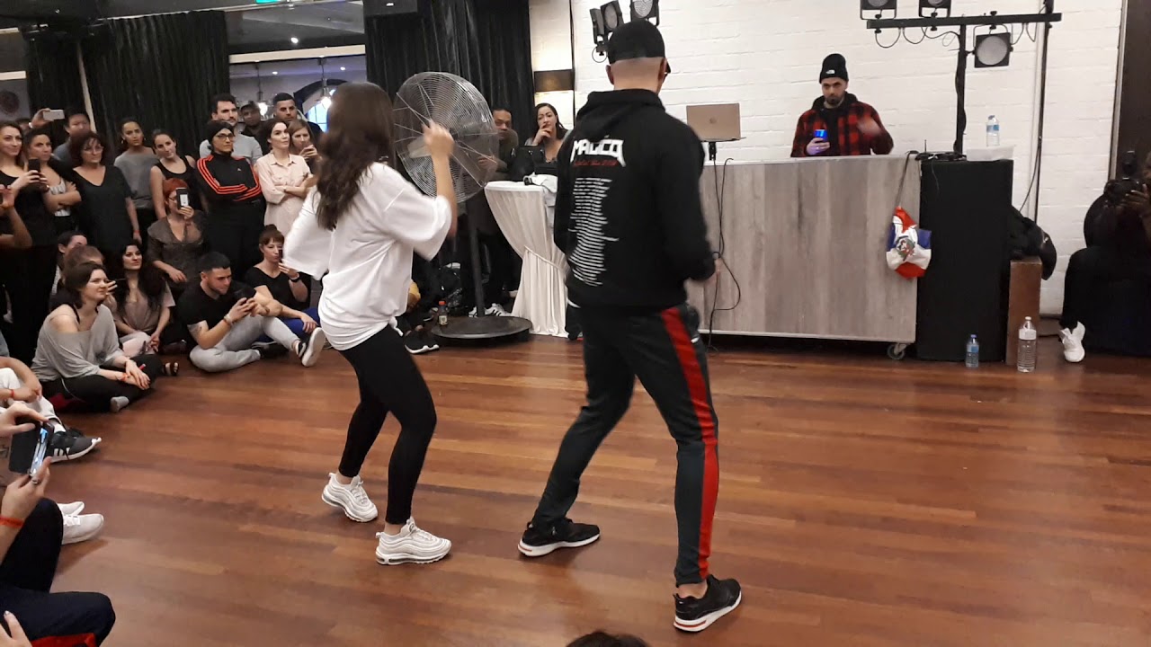 Samy el Magico & Carolina Rosa - Bachata footwork (Dominican SWAG Festival, 2019)