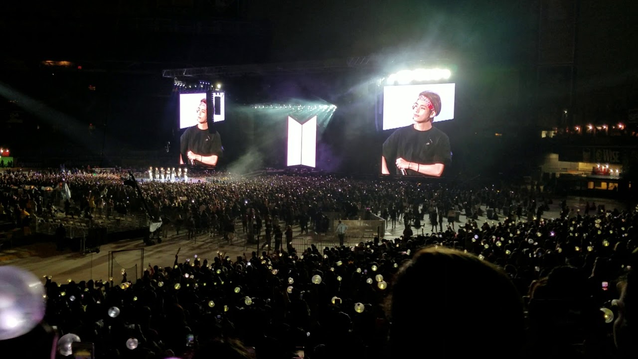 BTS Full Ending Ment, Love Yourself Tour [181006 Citi Field Queens NY]