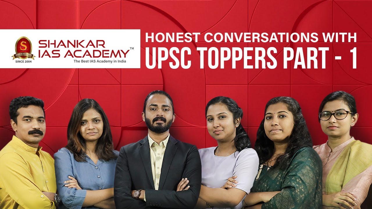 Honest Conversations with UPSC Toppers | SIA Trivandrum | Part 1