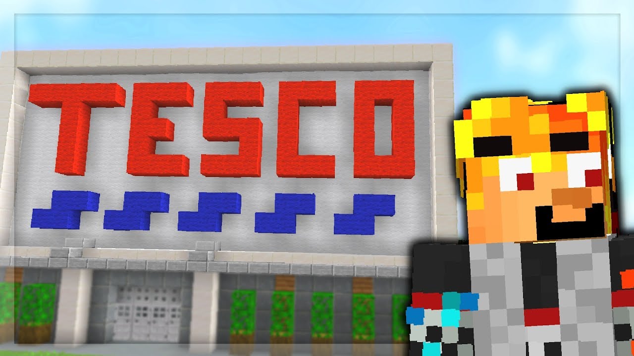 100 lidí postavilo obří TESCO na UHCrunu