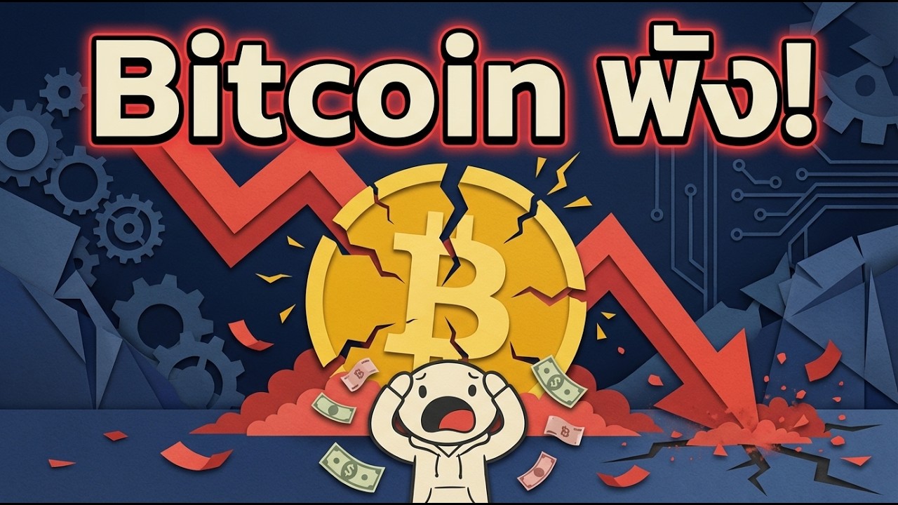 จาก $126,000 สู่ $61,000 — เกิดอะไรขึ้นกับ Bitcoin? | โอ้คอมลงทุน