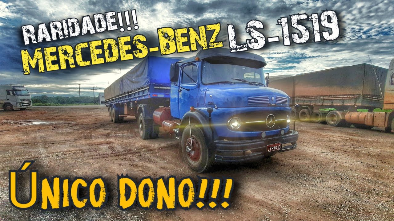 Raridade!!! Mercedes-Benz LS-1519 único dono.