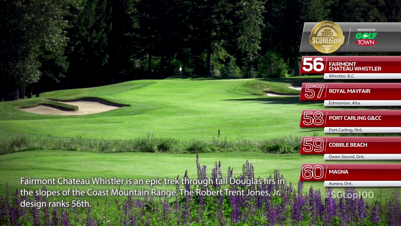 SCOREGolf's 2020 Top 100 Canadian Golf Courses: #60-51