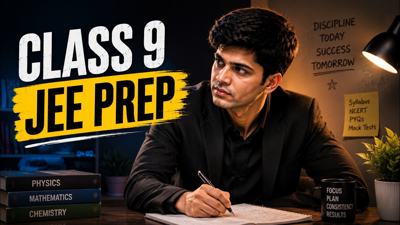 Best JEE Prep Strategy for Class 9 Students (by AIR 1)