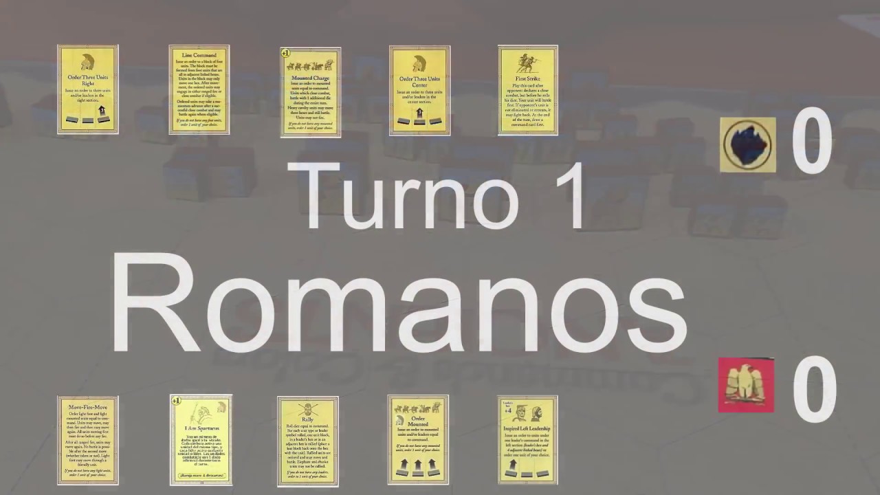 Command and Colors Ancients Zama (1 de 3)
