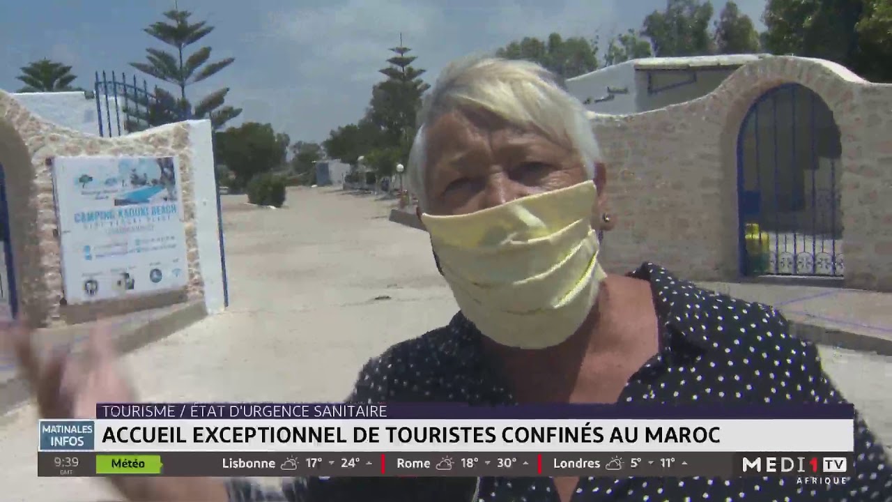 Covid-19: accueil exceptionnel de touristes confinés au Maroc