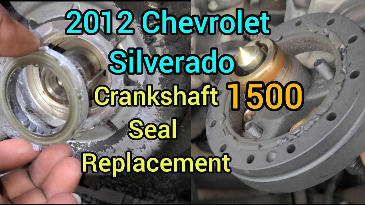 How to Replace Crankshaft Seal on 2012 Chevrolet Silverado 1500 pick-up truck