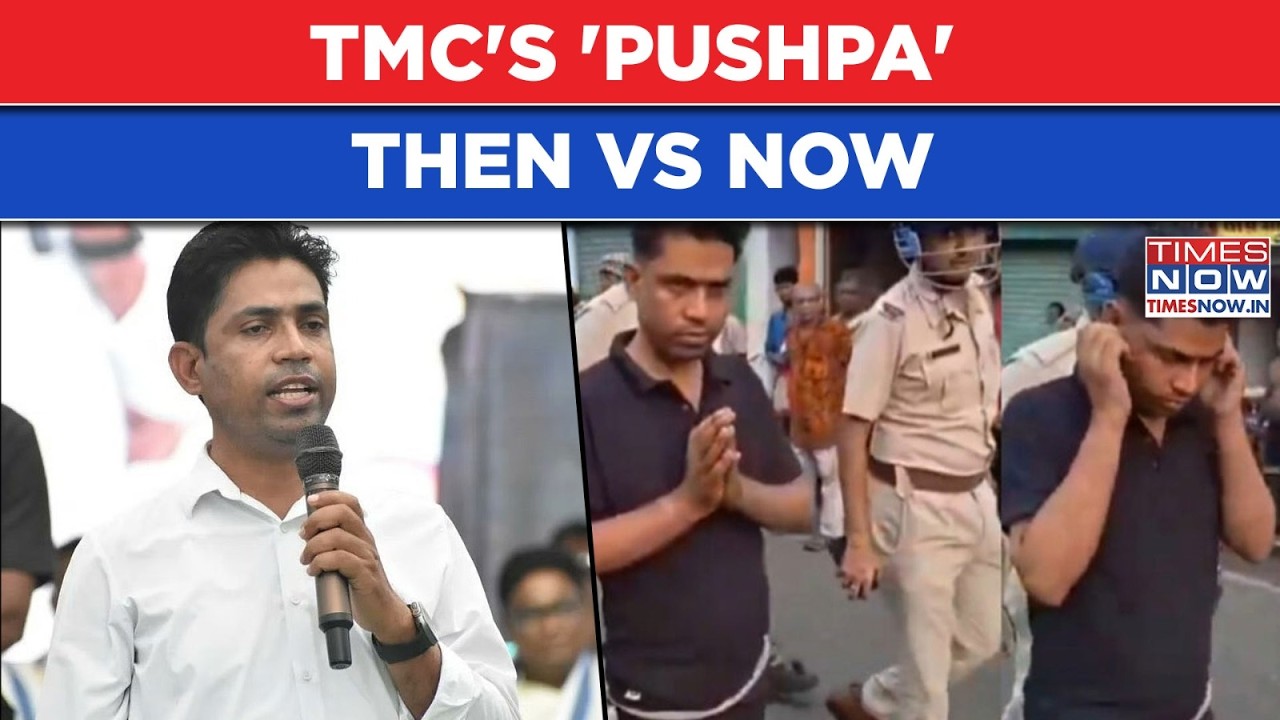 TMC's 'Pushpa' Paraded Barefoot Through Bengal Streets, Watch Jahangir Khan's Then Vs Now Videos