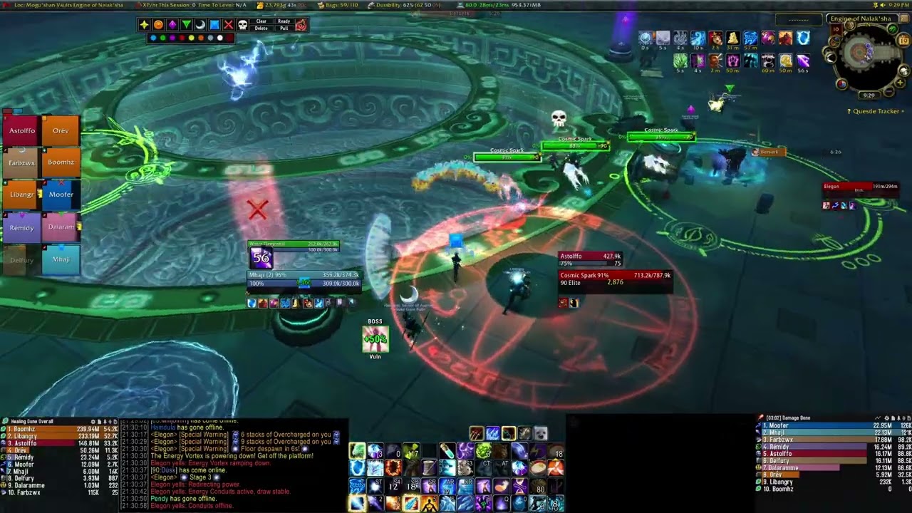 WoW MoP Classic - Elegon - 10M Normal - Frost Mage PoV