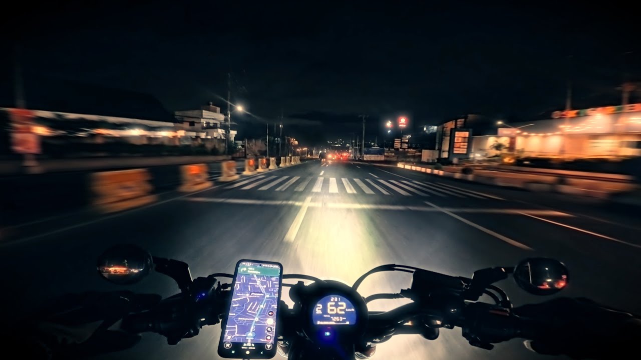 Ace Pro 2 Firmware V1.0.18 (Color Graded) | Marilaque | Honda Rebel 500 | Low Light, Low Ride.