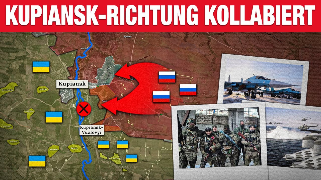 Durchbruch östlich von Kupiansk nach Gegenangriff der Ukrainer?! Frontbericht 31.01.2026