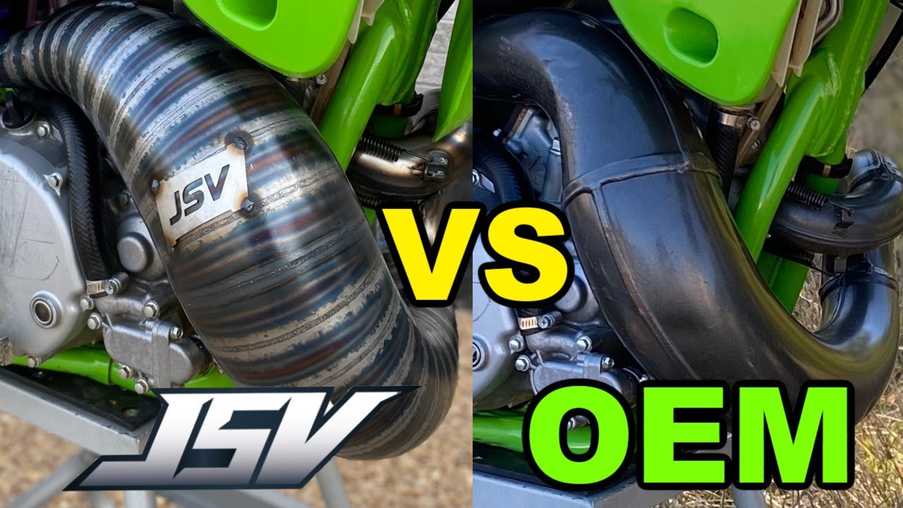 JSV Exhausts Cone Pipe VS OEM Pipe Test Ride - Worth the Money Over Stock??