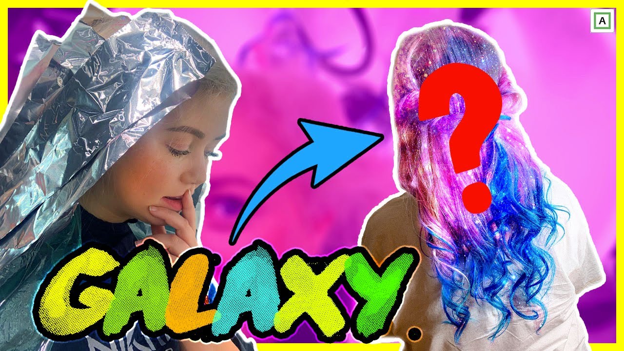 Farger håret GALAXY!