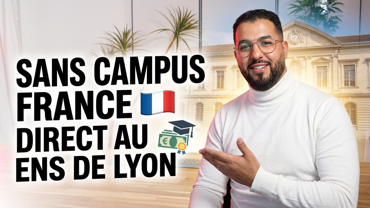 Sans Campus France : Opportunité ENS de Lyon 🇫🇷 (Maroc / International) بلا ماتدوز من كامبيس