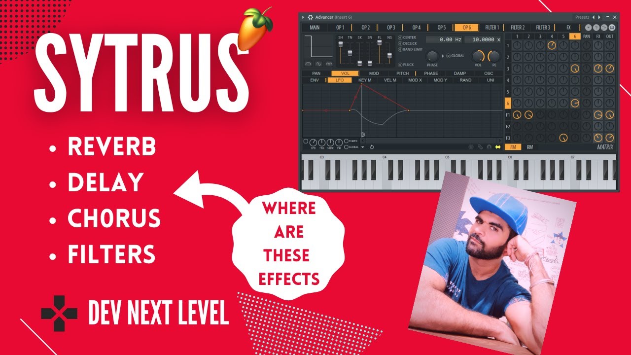 SYTRUS - FX & Filters - How to Control Reverb, Delay, Chorus etc