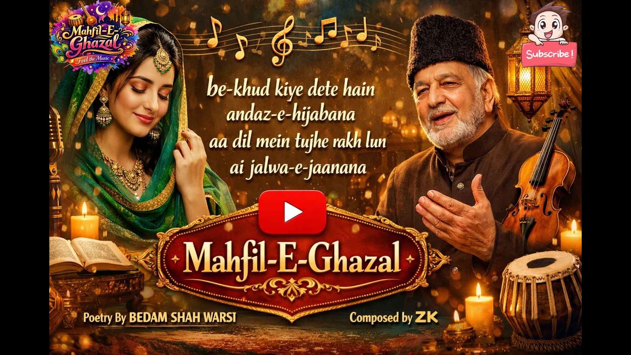 Be-Khud Kiye Dete Hain | Soulful Sufi Kalam | Mehfil-E-Ghazal #kalam #ghazallovers #sadsong