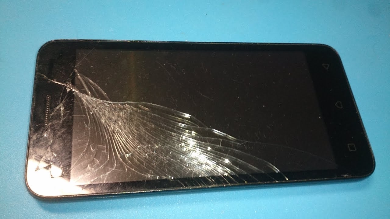 Lenovo A1010A20 замена сенсорного стекла + закаленное стекло + мягкий силиконовый чехол.