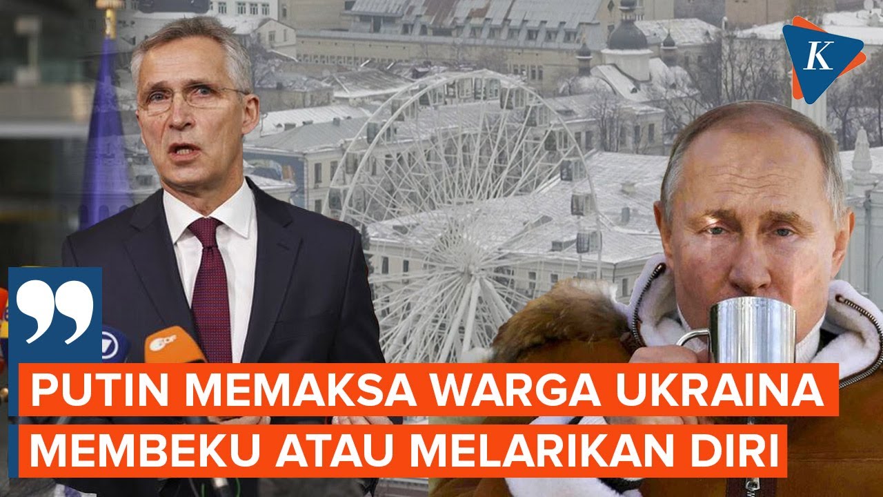 NATO Tuding Putin Manfaatkan Musim Dingin untuk Pojokkan Warga Ukraina