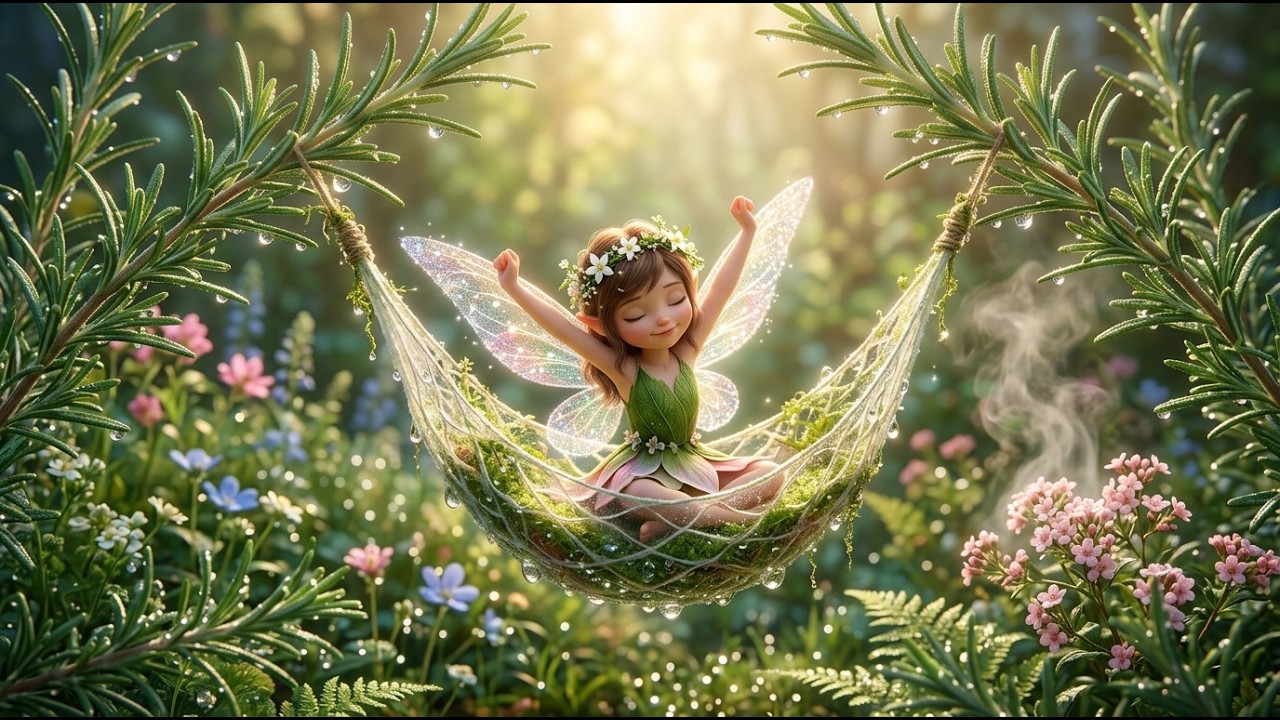 Rosemary Garden Fairies ASMR Vibes: Cute Tiny Angels Living Their Best Life 🧚‍♀️🍃