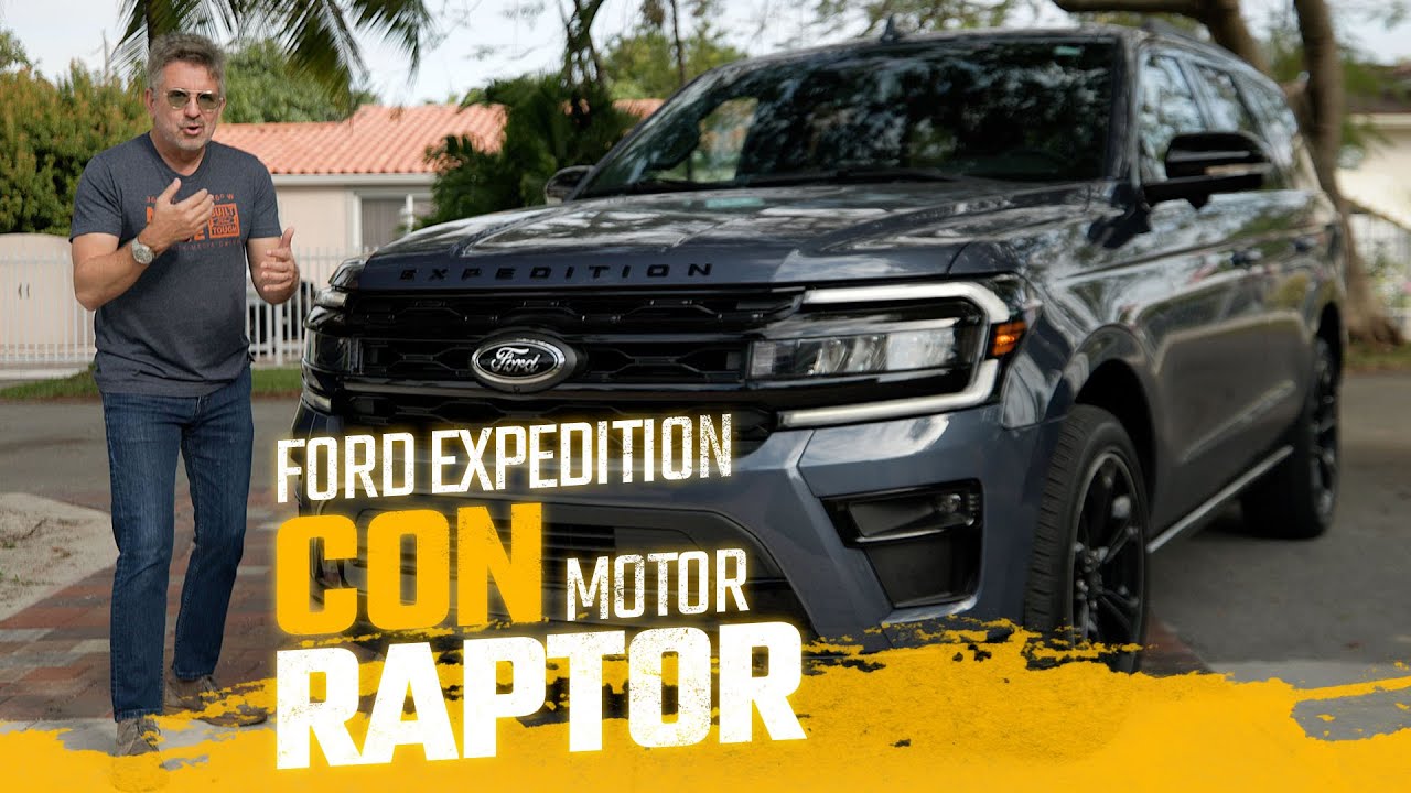 2023 Ford Expedition •  MOTOR DE RAPTOR