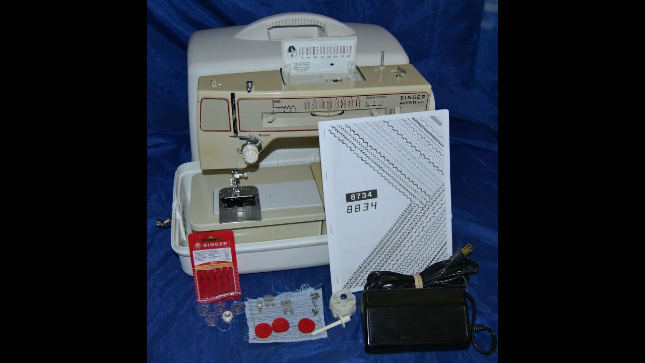 SINGER meritt 8834 крутая швейная машина ОБЗОР