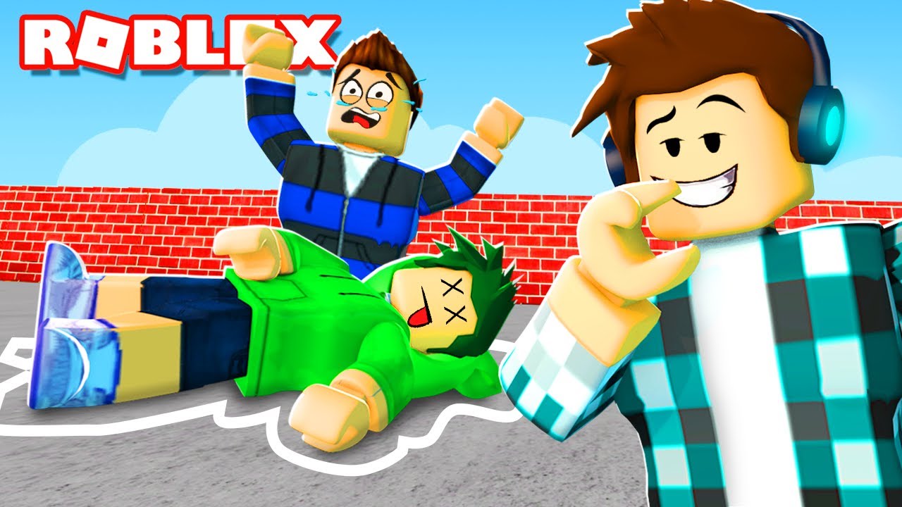 MEU AMIGO FOI ENGANADO PELO IMPOSTOR NO ROBLOX !!