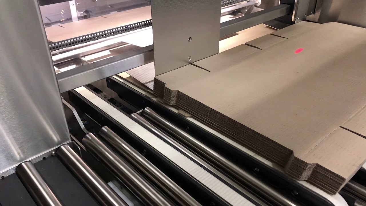 Amazing Machines- MEURER automatic in line case packer for cans