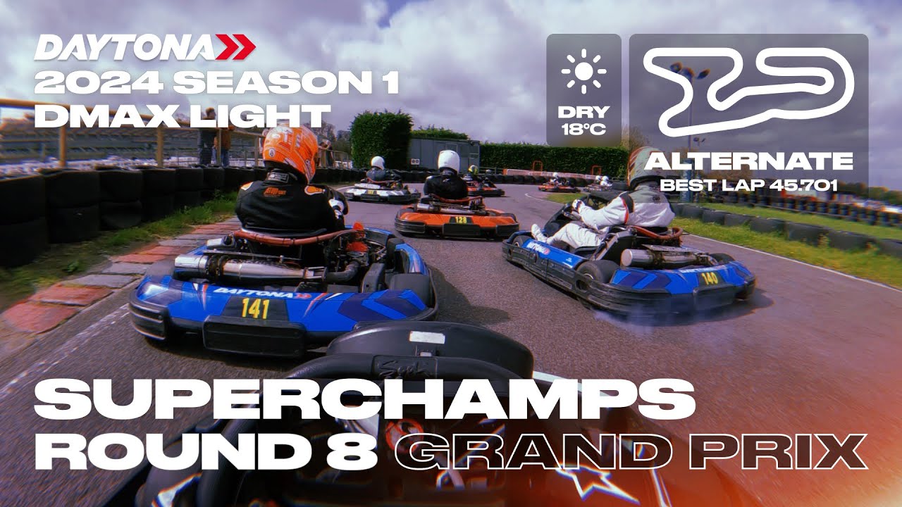 Losing the kart lottery | DMAX SuperChamps Season 1 Final @ Daytona Sandown Park