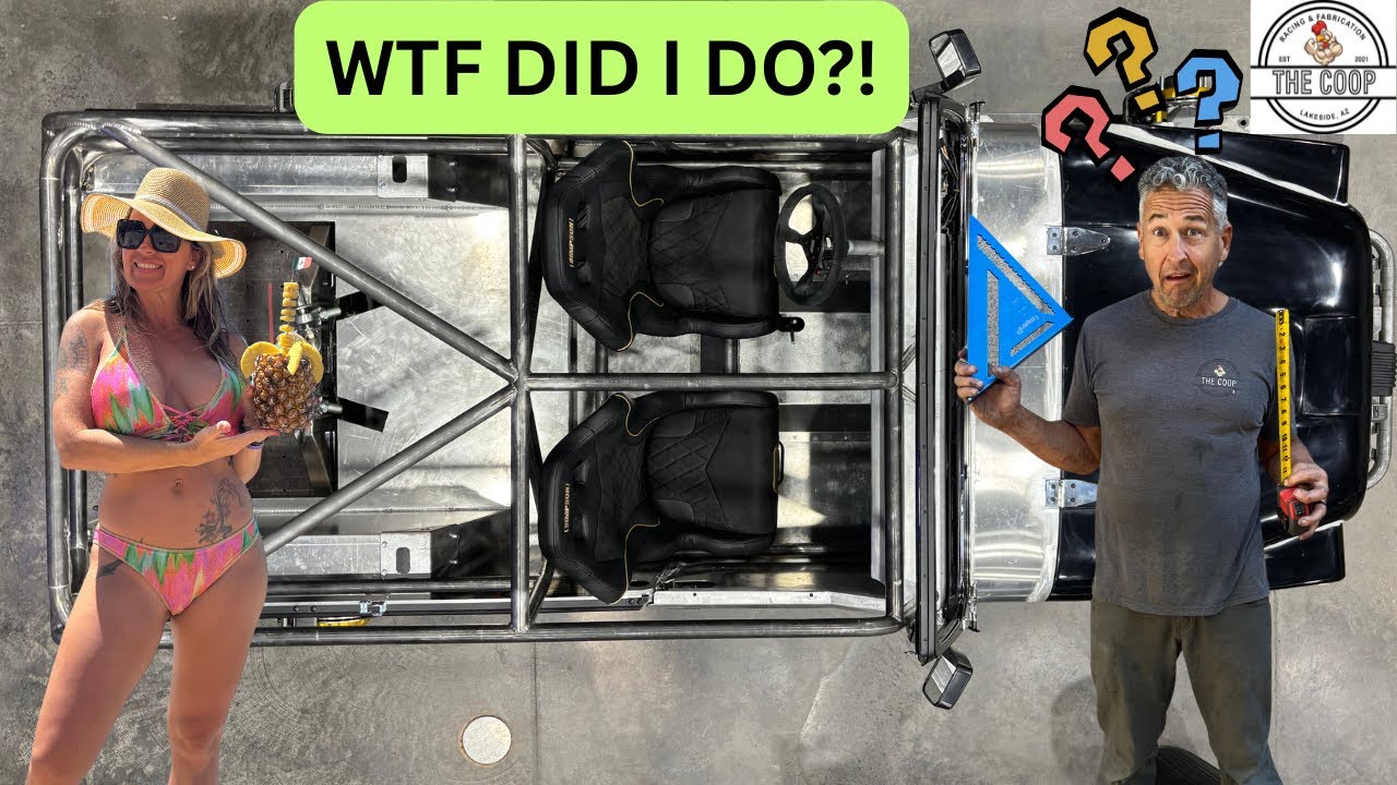 Fabricating Steering & Seating & more for the Scrambler!