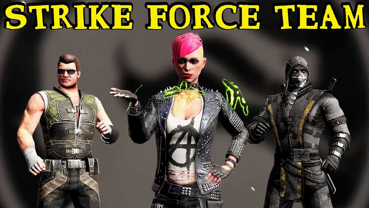 Mortal Kombat Mobile. Strike Force Team. My New Favorite Team in MK Mobile!