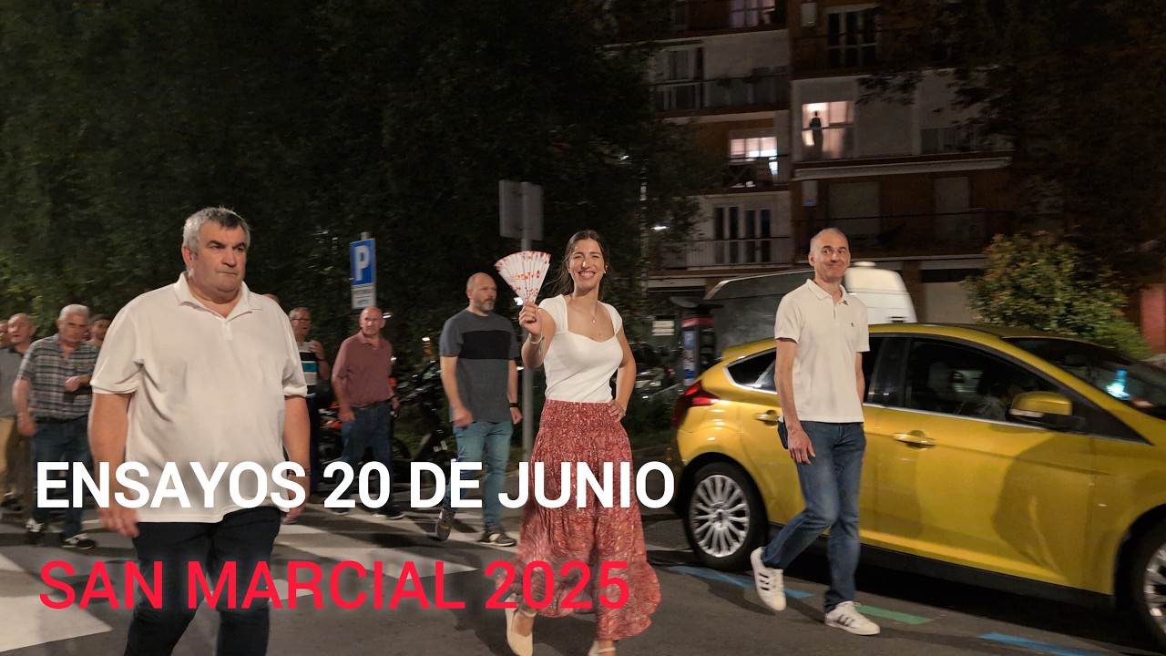 Ensayos 20 de junio Alarde Tradicional – San Marcial 2025 Irun | Txingudi Online
