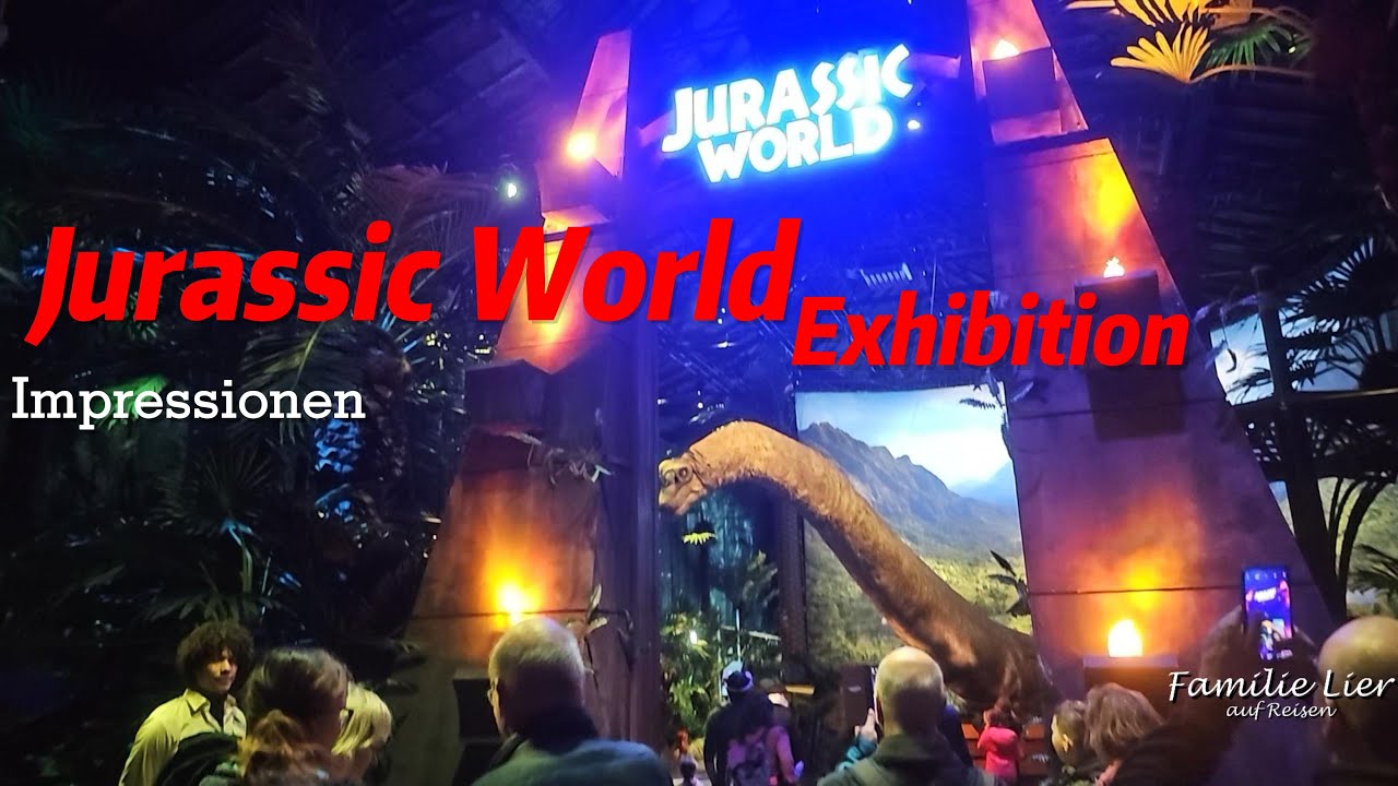 Impressionen Jurassic World Exhibition Berlin