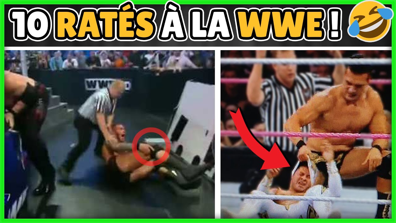 Les plus gros ratés à la WWE ! 🤣