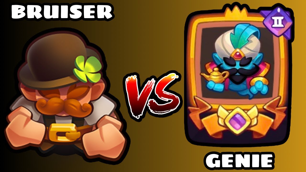 This Bruiser Deck is Unstoppable, but against Genie? | Rush Royale