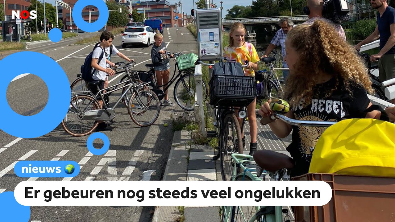 Veel fietsroutes naar school zijn te gevaarlijk