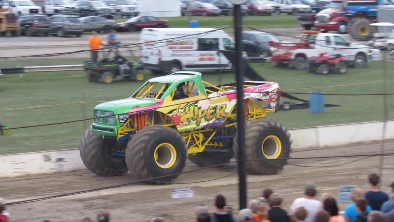 Fonda Monster Truck Show at Fonda Fair in New York 2017