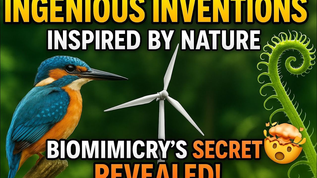Ingenious Inventions Inspired by Nature: Biomimicry's Secrets Revealed! 🤯