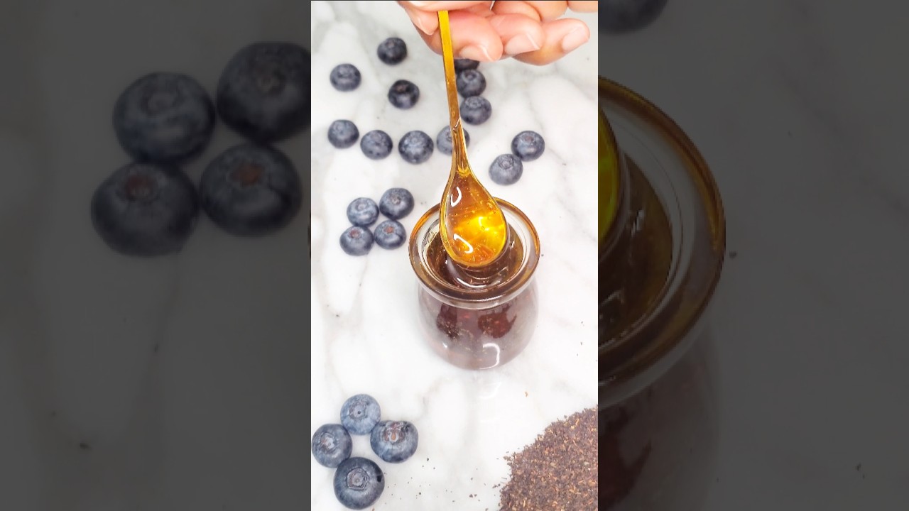 Blueberry Honey Earl Grey Tea? #atf7 #blueberry #honey #tea #earlgrey #recipe #recipes #minivlog #4u