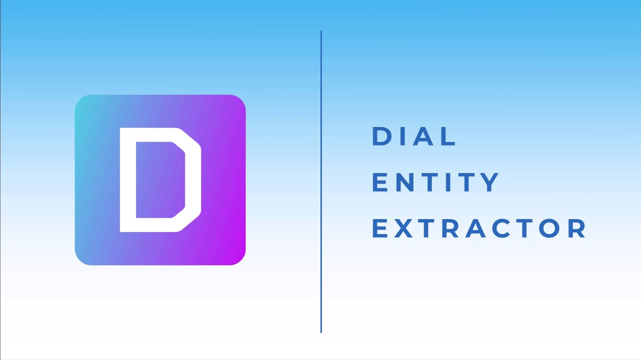 DIAL Entity Extractor: Automate Document Data Extraction with AI | Claims Processing Demo