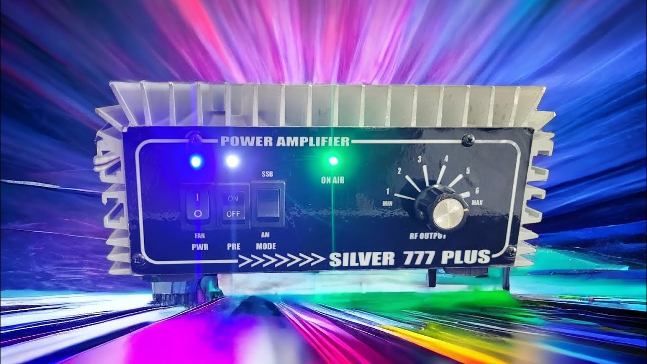 Amplificador Bi Linear Silver 777 Plus Revisada e modificada Projeto Fenix