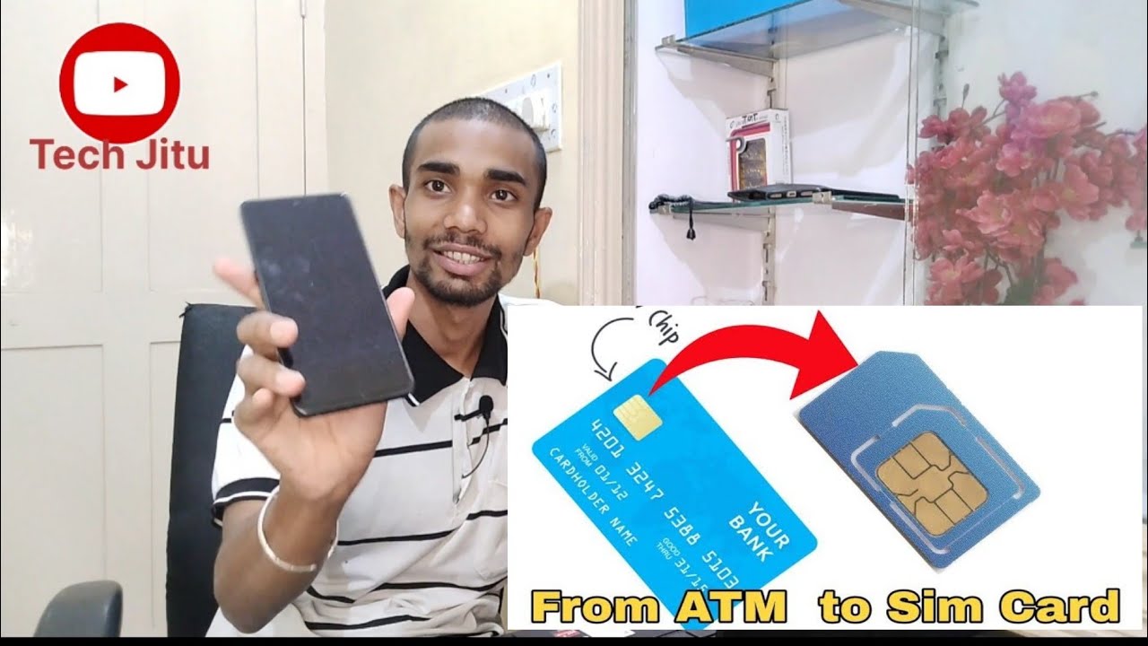 can we use the ATM Card as a sim Card | EMV chip #technology #emvchip