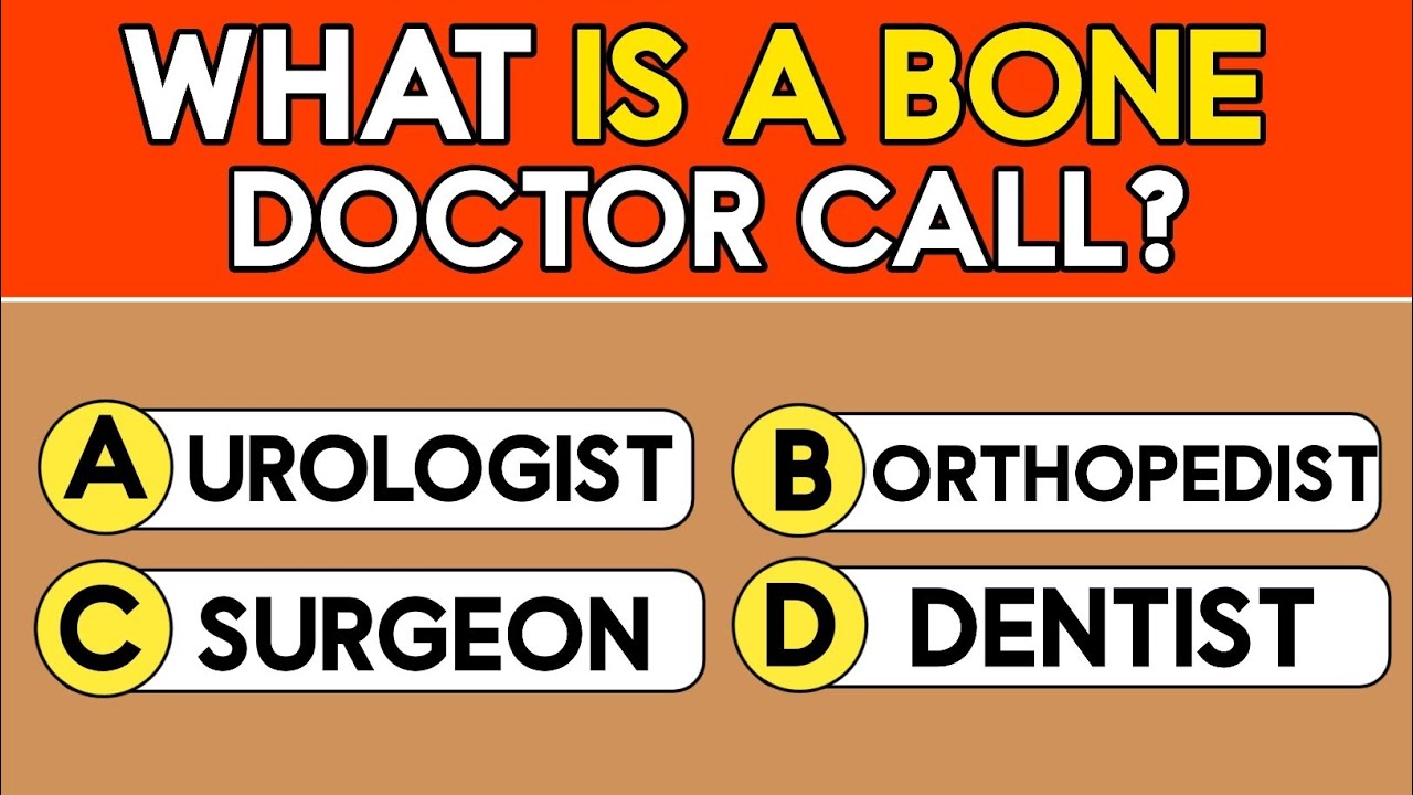 Can You Identify These Medical Professions? 🧠 30 Doctor Quiz Questions Challenge! 🏥