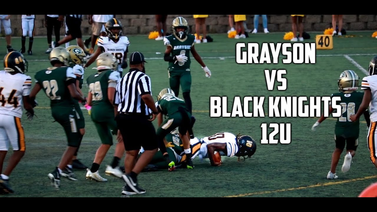 Grayson vs Black Knights 12u Epic Battle Bay Creek Park Ga