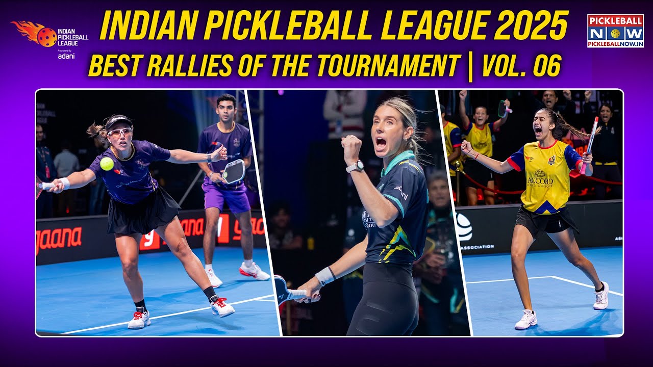 Indian Pickleball League: Best Rallies of the Tournament! Vol. 06 | IPBL 2025