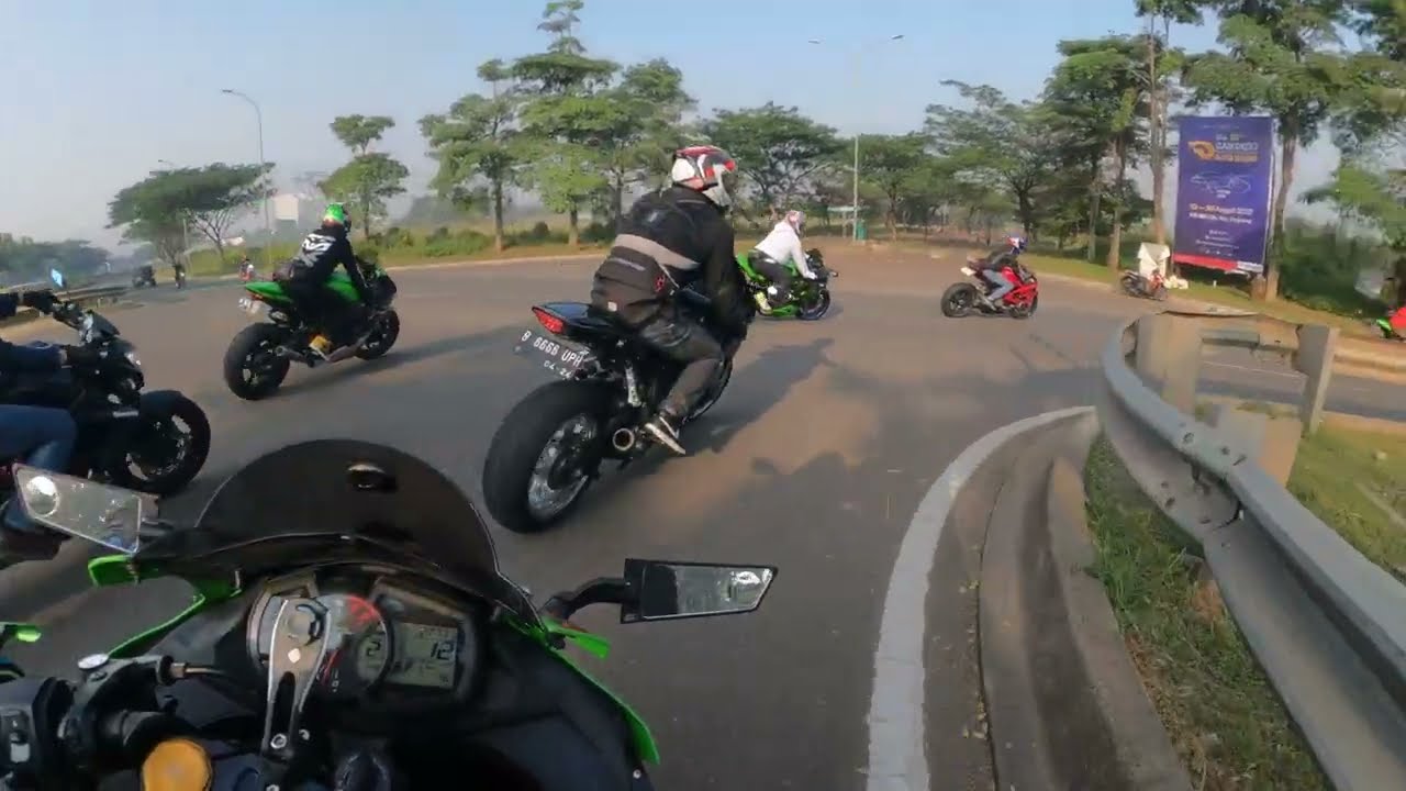 ZX25R_SUNMORI SERPONG-BSD WITH SERPONG_NIGHTRUN//MOCIL KEDODORAN KEJAR MOGE 😂#29