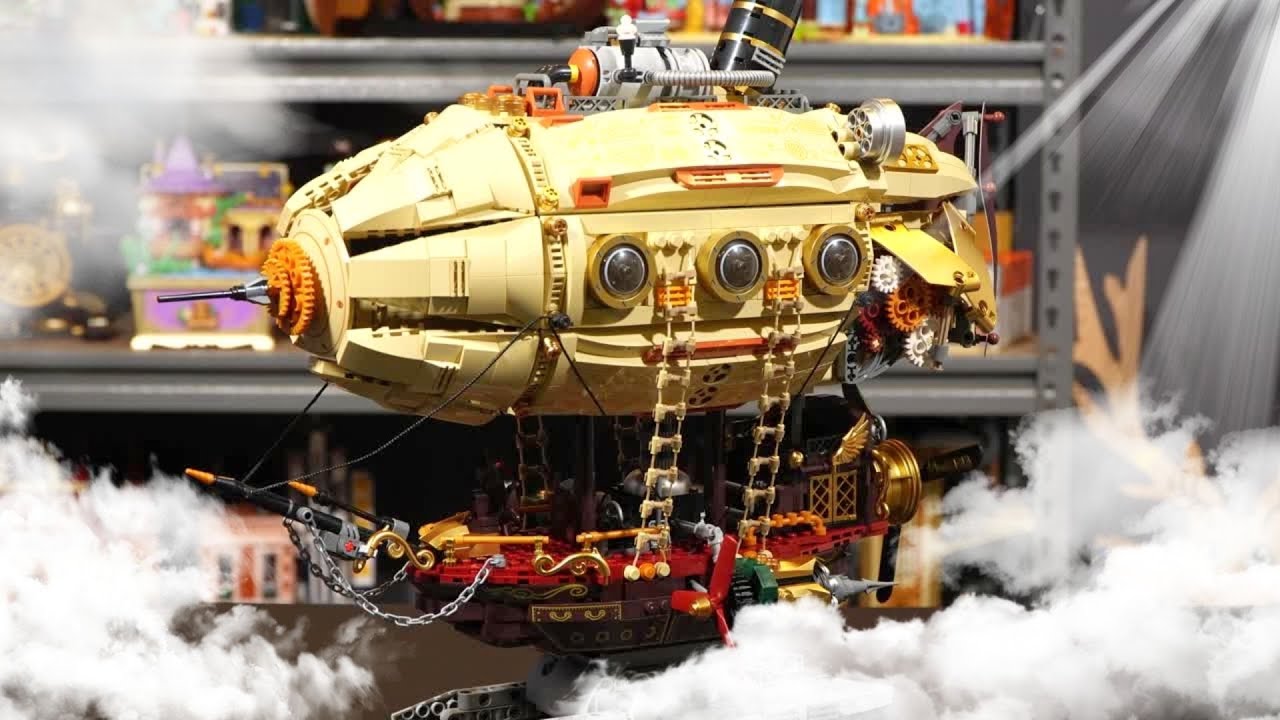 Steampunk Airship -85021- | Pantasy Brick Review