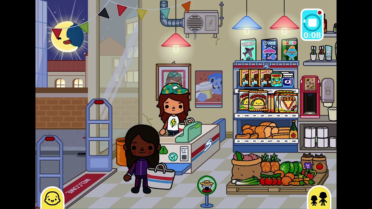 Toca Boca Supermarket #tocaboca #tocalifeworld #tocabocaworld #fungamesforkids