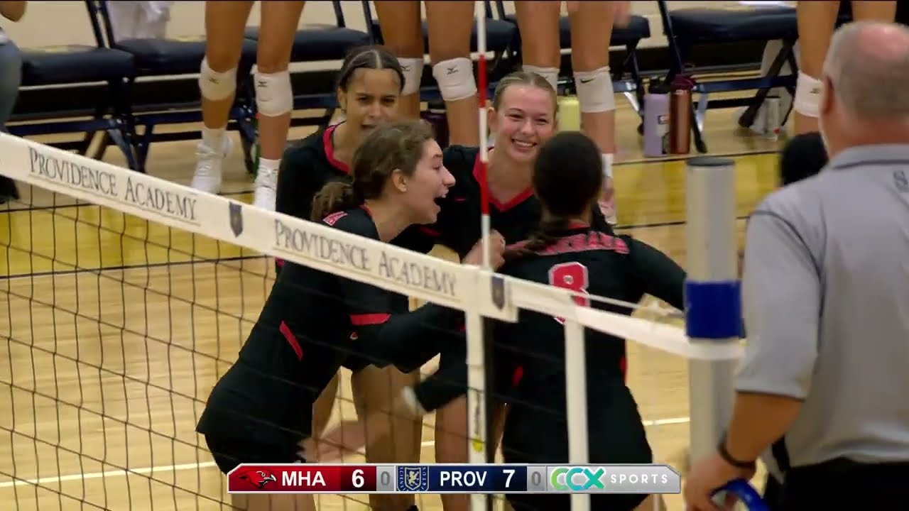 Minnehaha Academy vs. Providence Academy Girls High School Volleyball